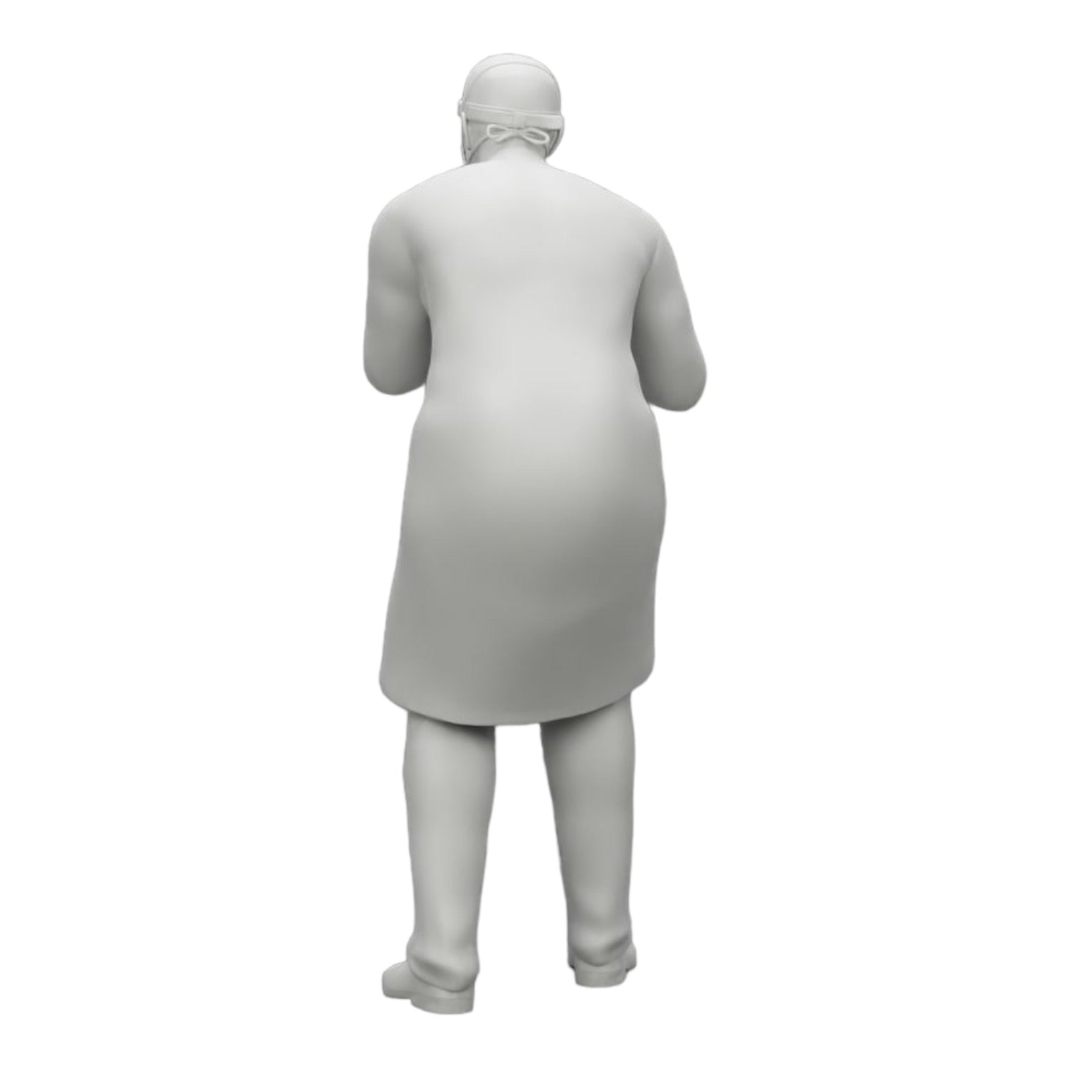 Diorama model building product photo 0: Surgeon/Doctor in hospital examining patient (Ref No. A30)