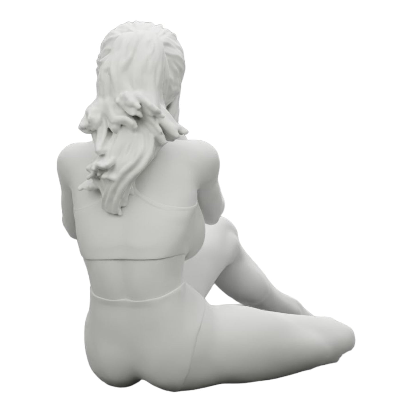 Diorama Modellbau Produktfoto 0: Fotografin im Bikini sitzt und hält eine Kamera (Ref Nr. A35)