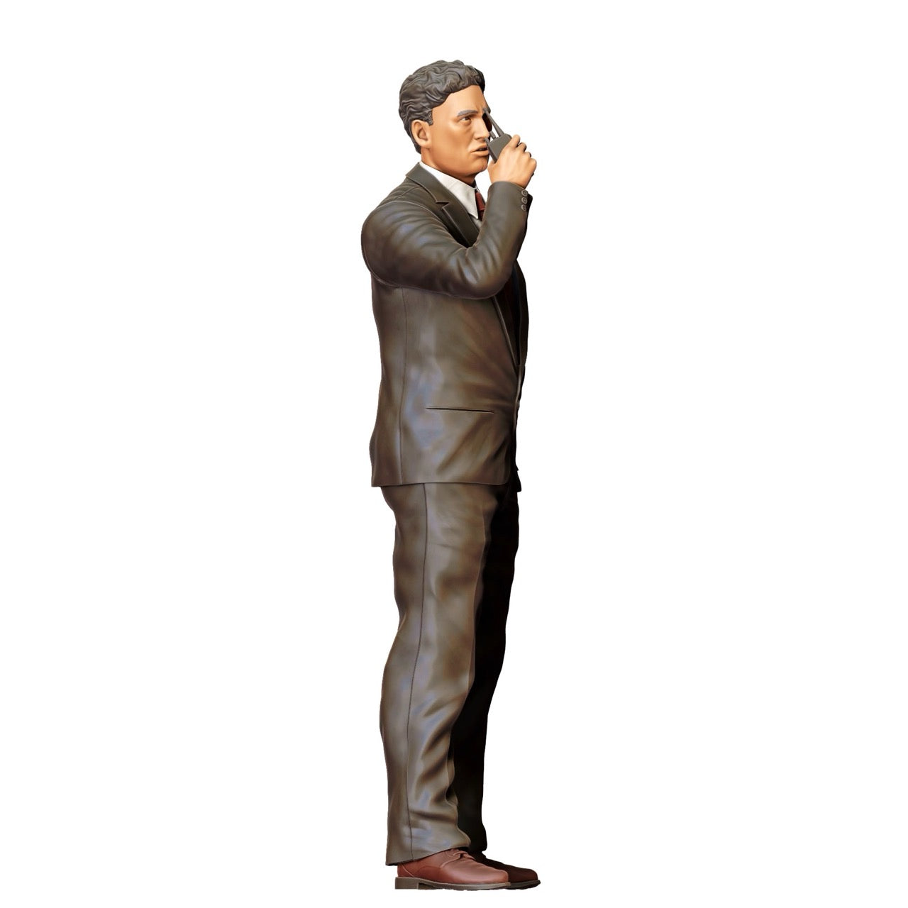 Miniature Figure Bodyguard: Doorman or bodyguard in action with radio (No. 294)