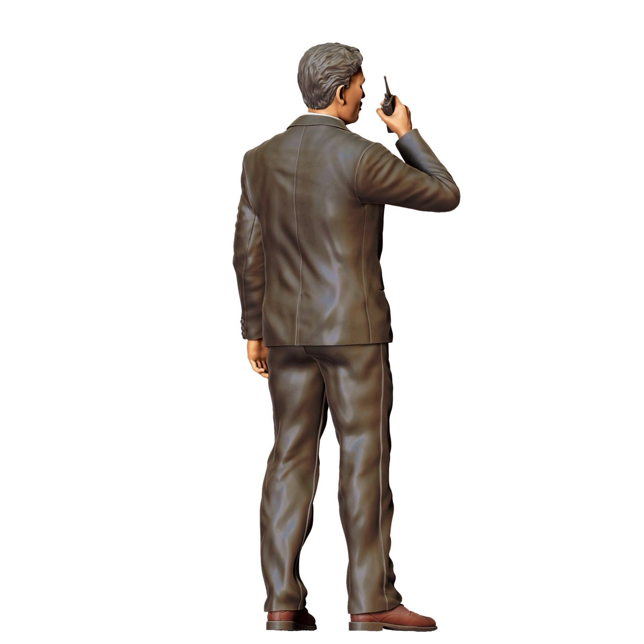 Miniature Figure Bodyguard: Doorman or bodyguard in action with radio (No. 294)