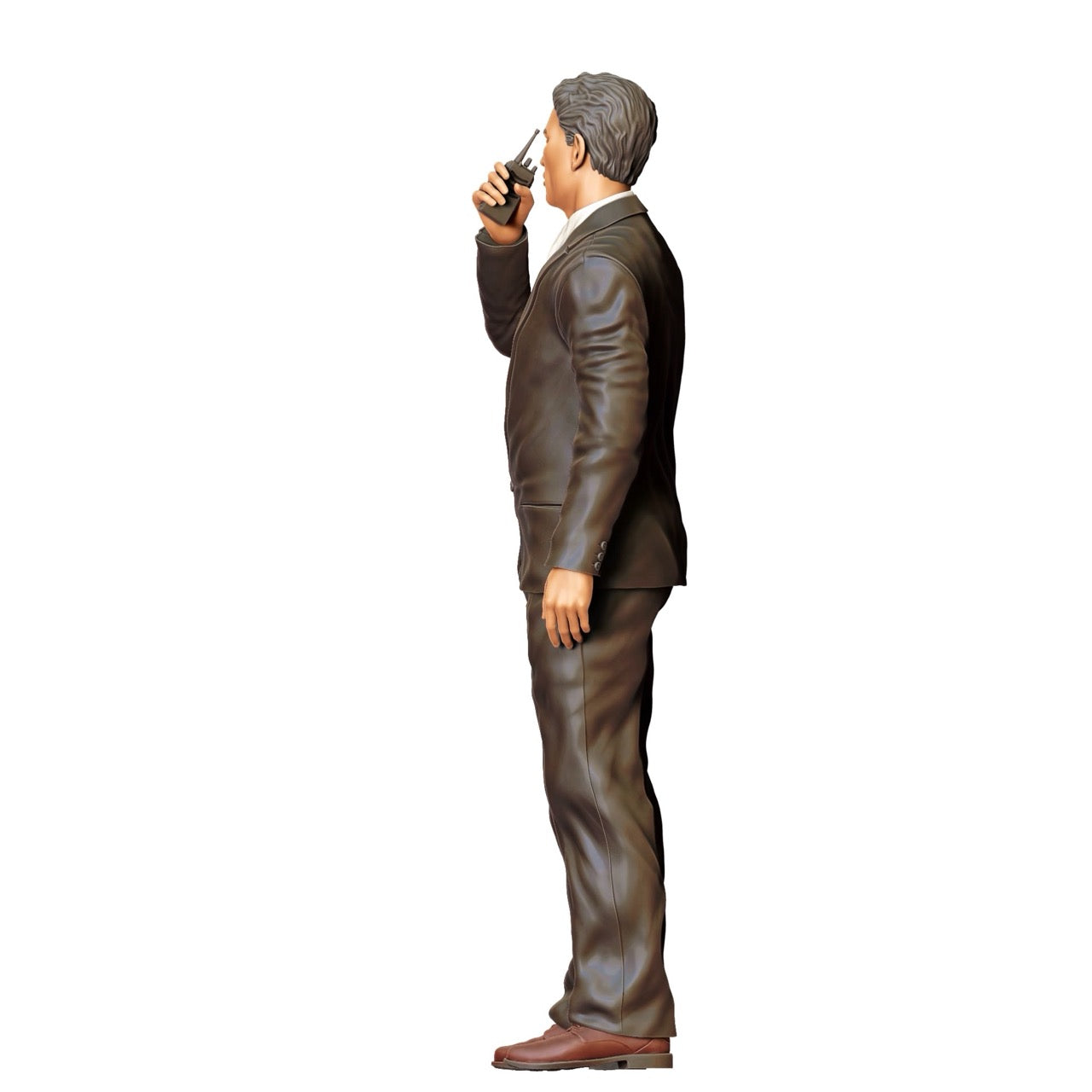 Miniature Figure Bodyguard: Doorman or bodyguard in action with radio (No. 294)