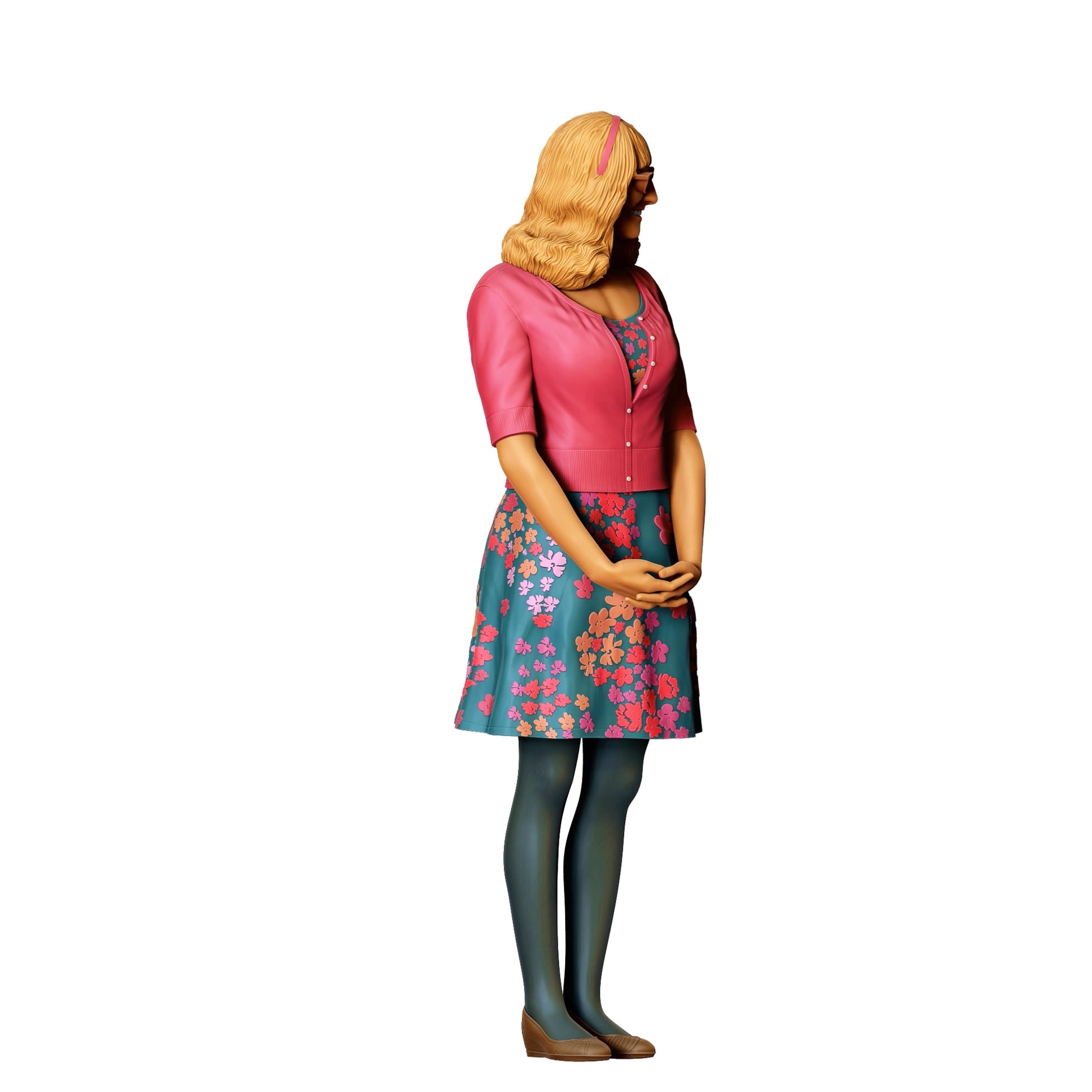 Diorama model building product photo 0: Scientist from Nerd WG F - (Ref. No. 380)