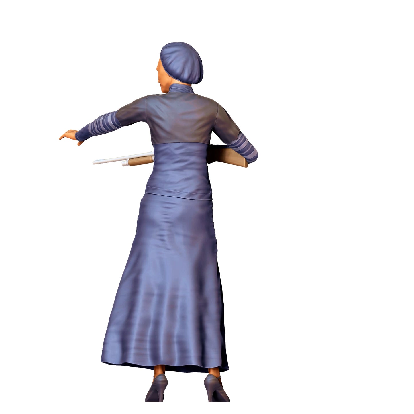 Product photo 0: Criminal couple 1: Woman with vintage weapon