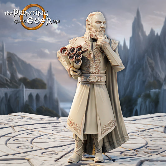 Product photo Tabletop 28mm The Printing Goes Ever On (TPGEO) 0: Elven Shipwright - Designer of the Elven Folk - Architect and Builder