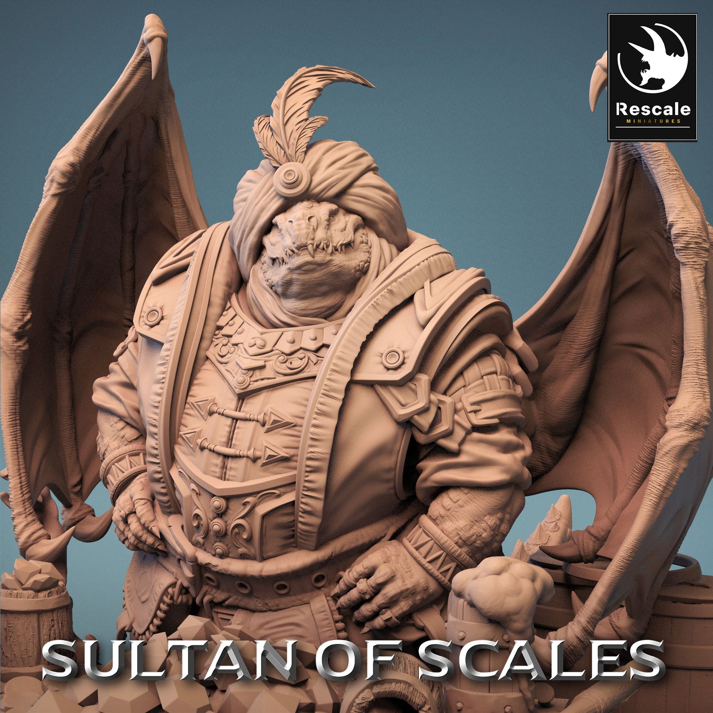 Dragonborn Trader - Influential Merchant - Desert Seller (D)