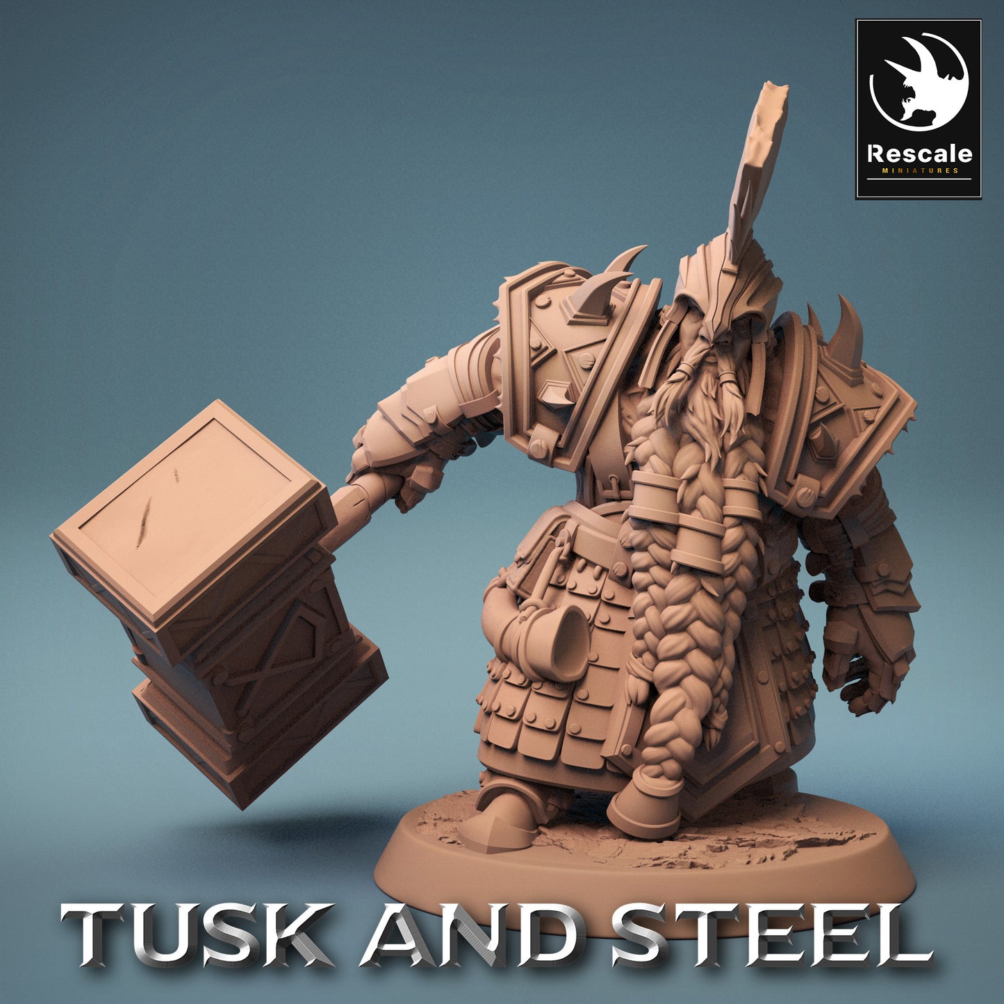 Dwarf Warrior - Brave Soldier - Miner Under the Mountain (F12)