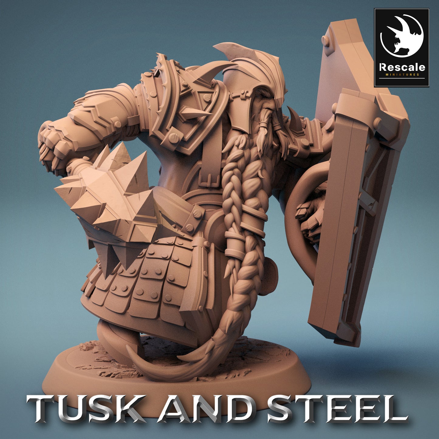Dwarf Warrior - Brave Soldier - Miner Under the Mountain (F4)