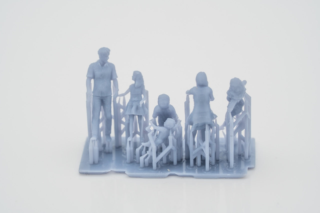 Produktfoto Figur H0, 1:72 - 0: Familien Figuren Set