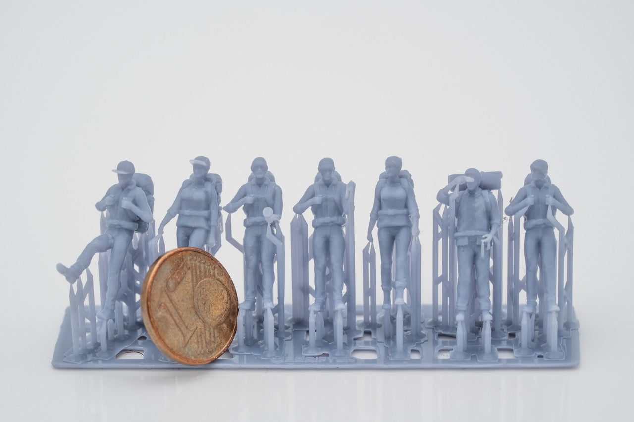 Product photo Figure H0, 1:72 - 0: Wanderer Figure Set