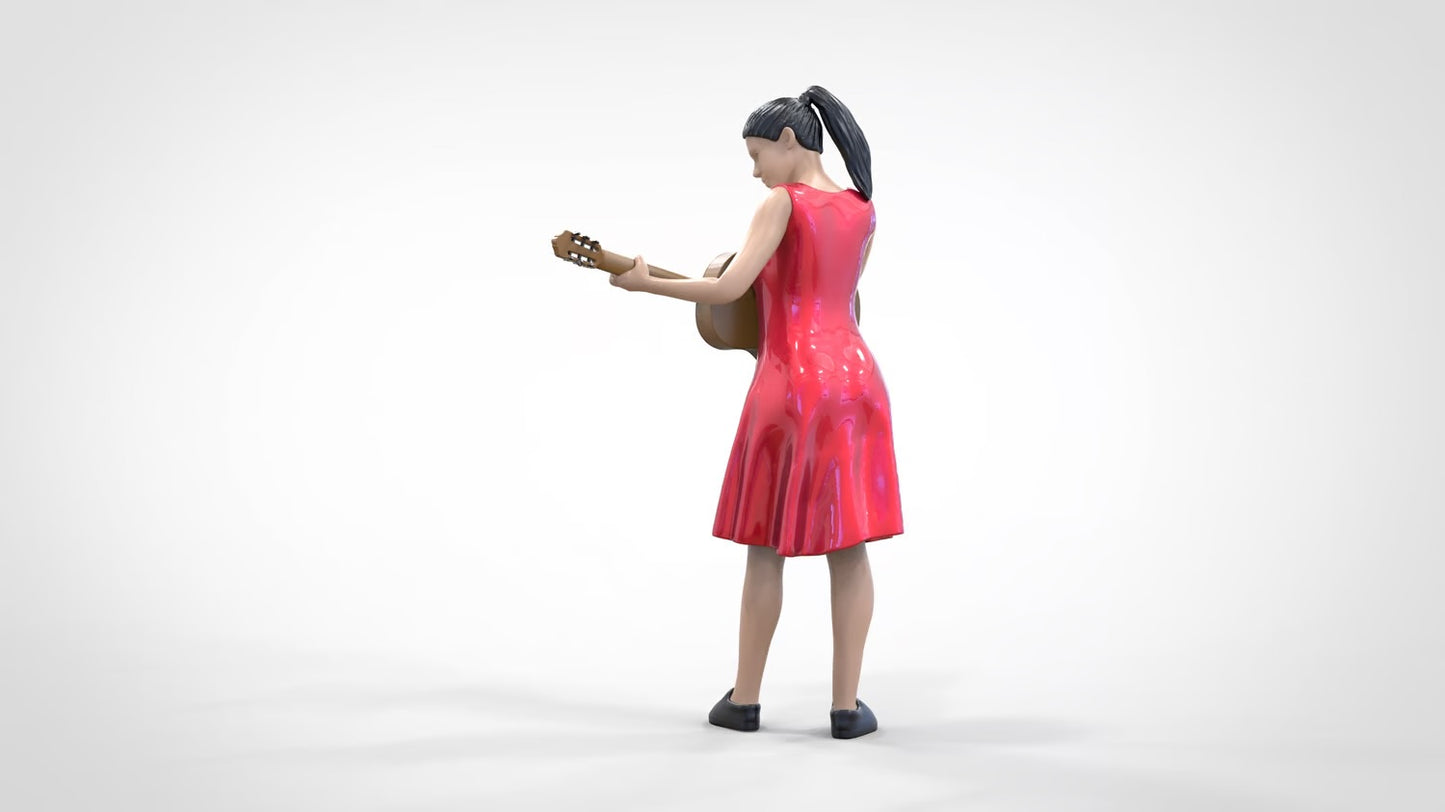 Produktfoto 0: Musiker - Frau mit Gitarre