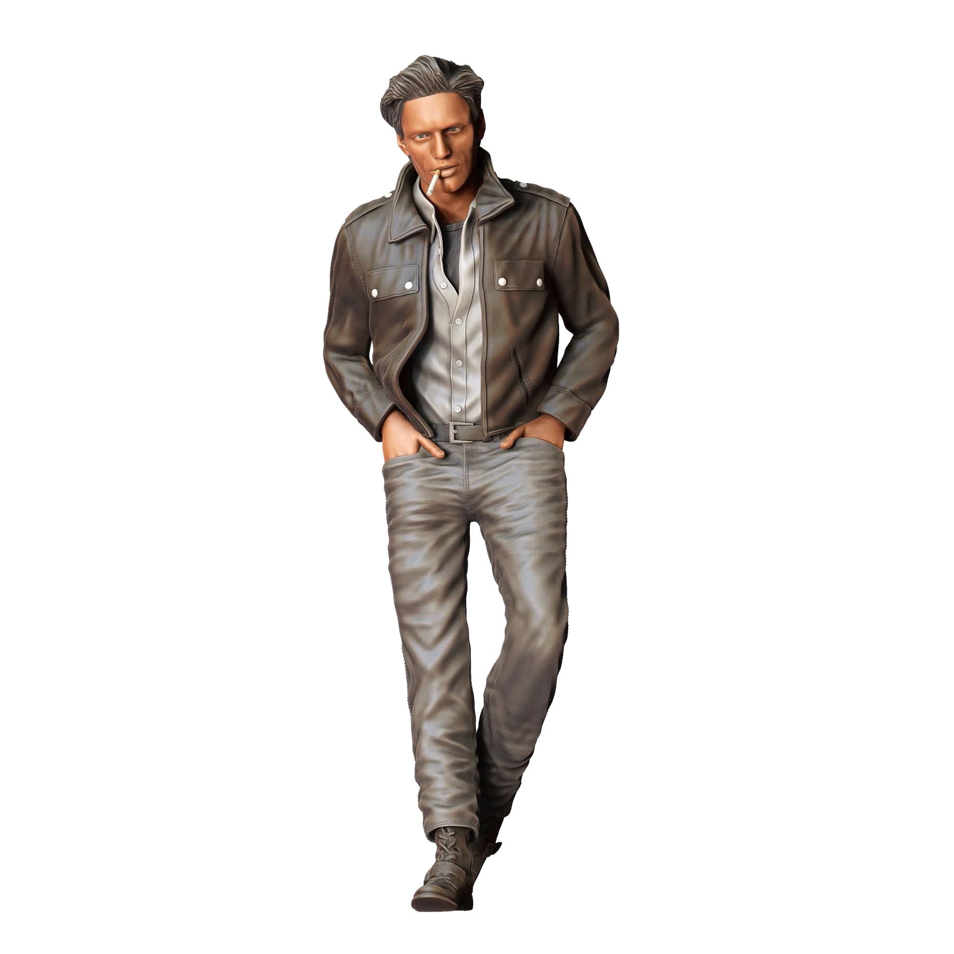 Product photo 0: Man in leather jacket 2 - Rockabilly Style Rock n Roll