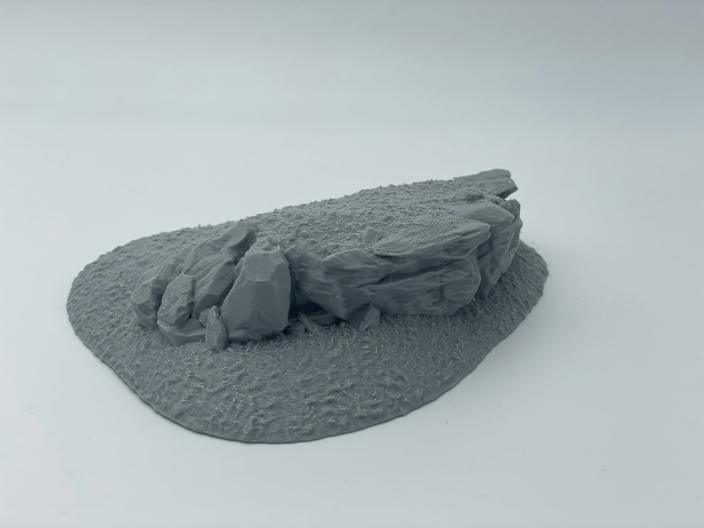 Product photo Tabletop 28mm The Printing Goes Ever On (TPGEO) 0: Hill Terrain Type A - Gentle Rise in Grassland