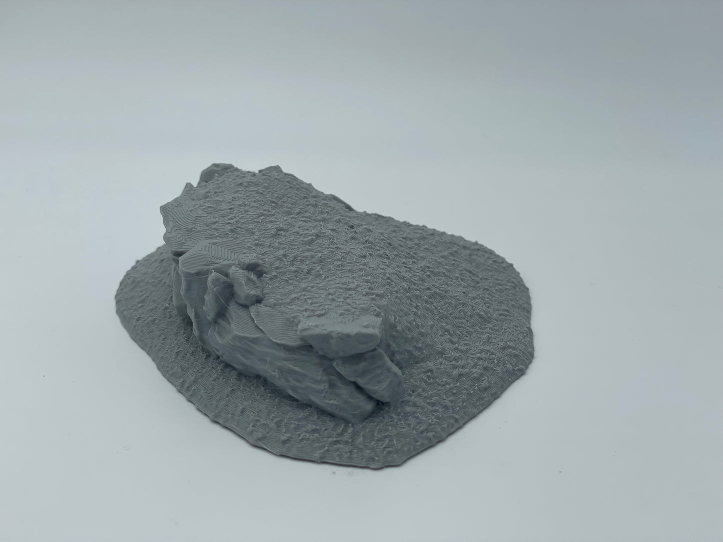 Product photo Tabletop 28mm The Printing Goes Ever On (TPGEO) 0: Hill Terrain Type A - Gentle Rise in Grassland