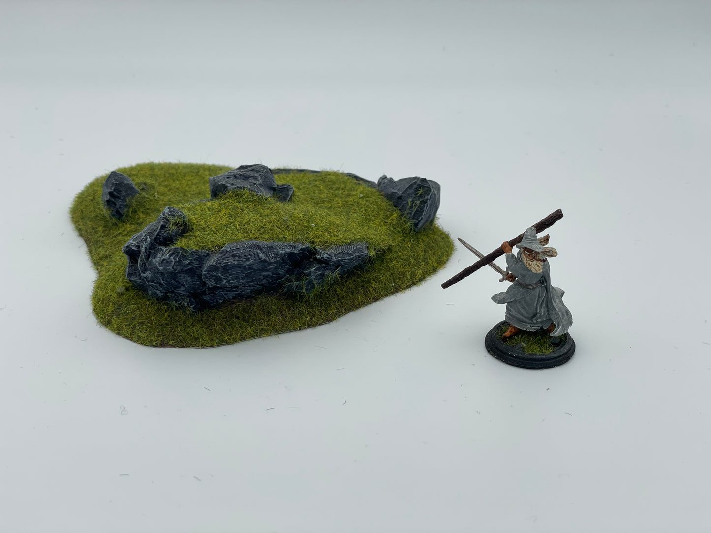 Product photo Tabletop 28mm The Printing Goes Ever On (TPGEO) 0: Hill Terrain Type C - Gentle Rise in Grassland