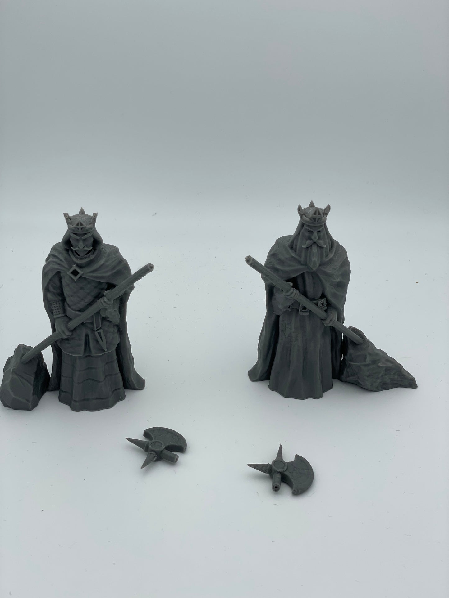 Product photo Tabletop 28mm The Printing Goes Ever On (TPGEO) 0: Statues of Kings - Witnesses of Lost Kingdoms - Mementos of Powerful Rulers