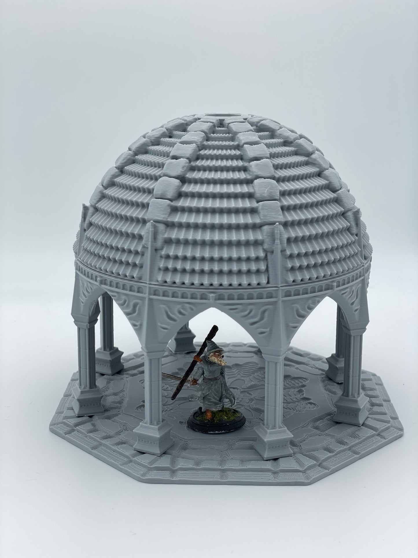 Product photo Tabletop 28mm The Printing Goes Ever On (TPGEO) 0: Fehntop Outpost - Weathered Stronghold in the Wilderness