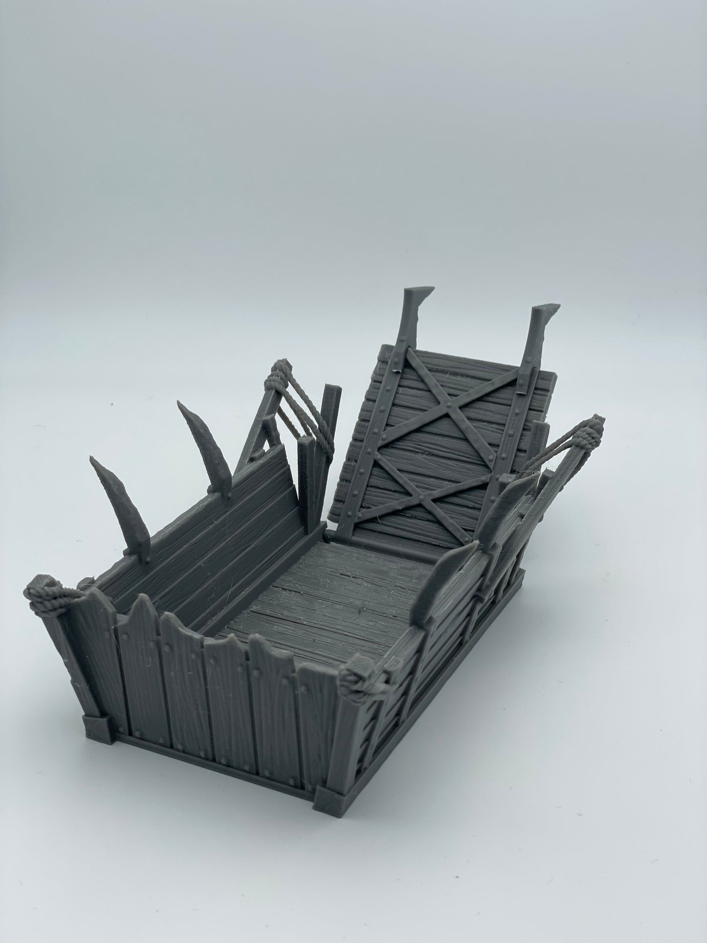Product photo Tabletop 28mm The Printing Goes Ever On (TPGEO) 0: Small landing craft - Orc transport boat - Raft for siege