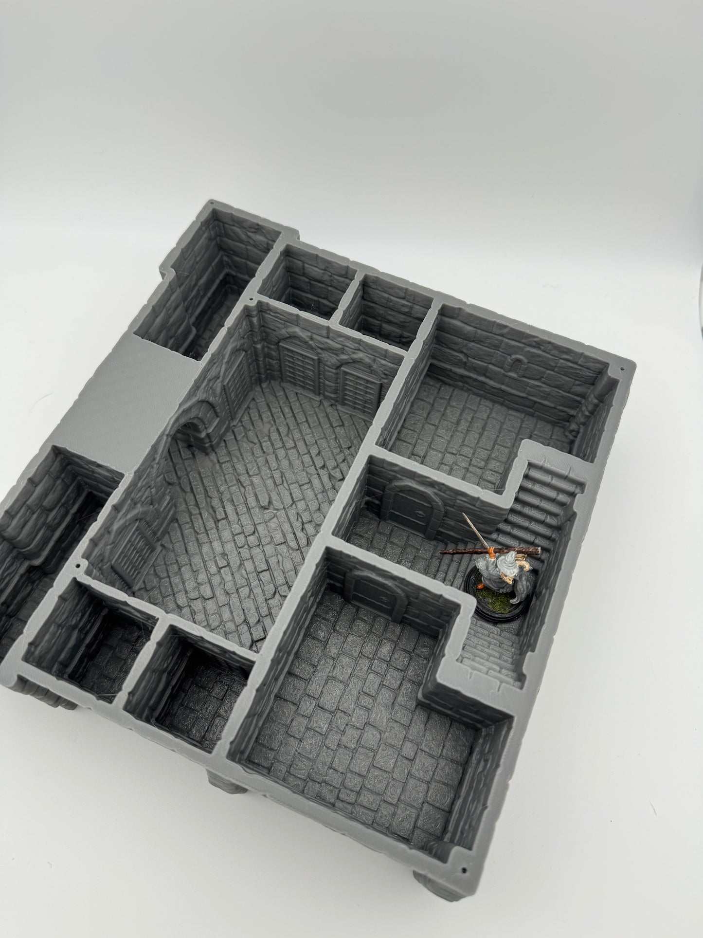 Product photo Tabletop 28mm The Printing Goes Ever On (TPGEO) 0: Ivory City Barracks - Kingdom of Gonthan - Tabletop Terrain