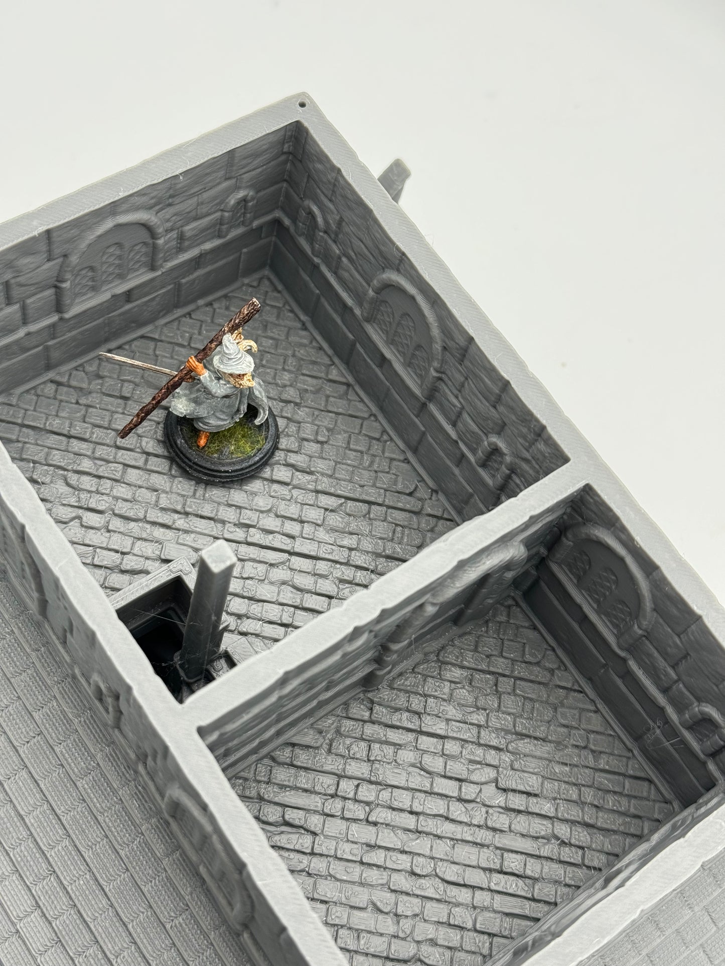 Product photo Tabletop 28mm The Printing Goes Ever On (TPGEO) 0: House A Ivory City - Building Kingdom of Gonthan - Tabletop Terrain