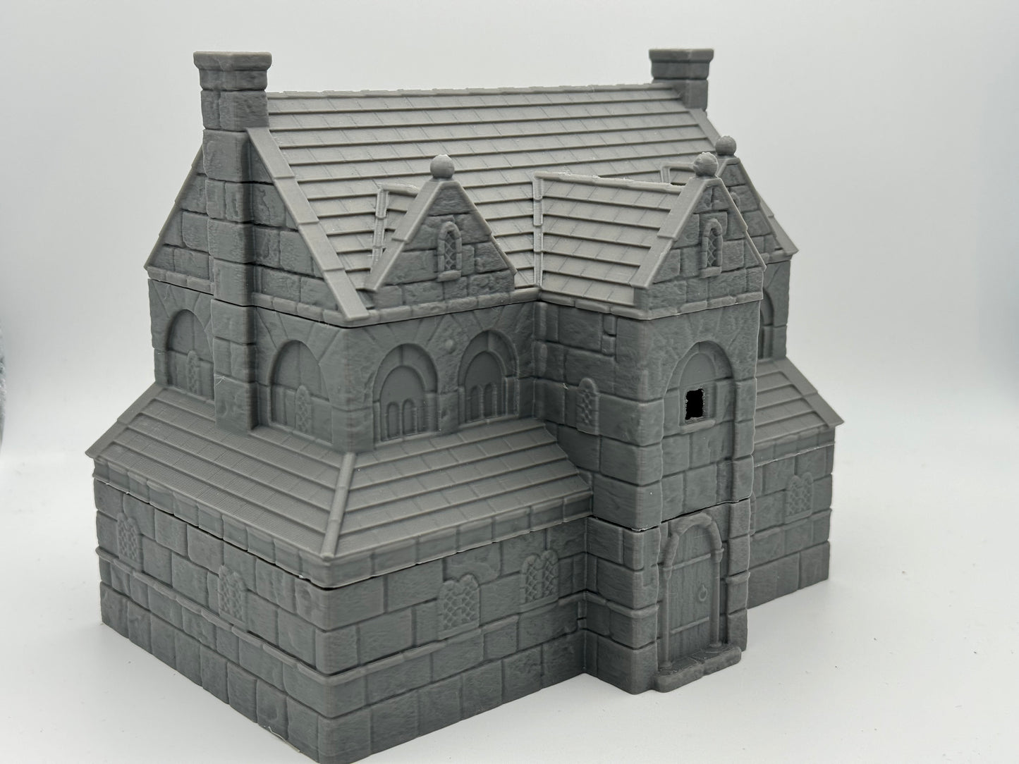 Product photo Tabletop 28mm The Printing Goes Ever On (TPGEO) 0: Inn Ivory City - Kingdom of Gonthan Building - Inn Tabletop Terrain