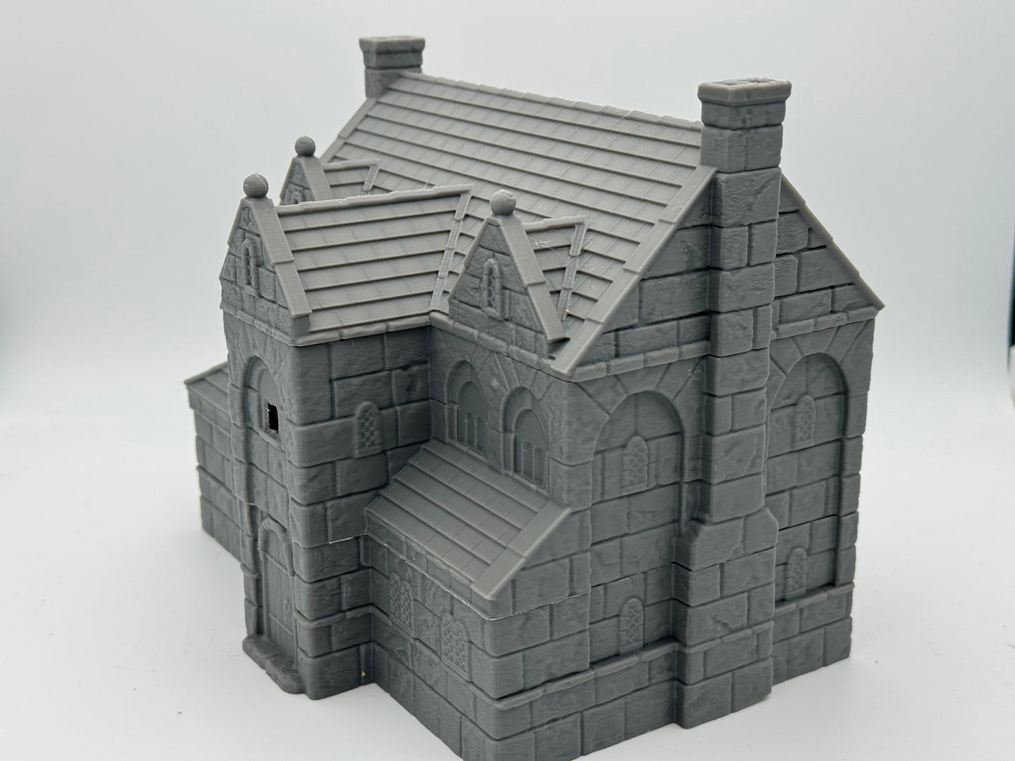 Product photo Tabletop 28mm The Printing Goes Ever On (TPGEO) 0: Inn Ivory City - Kingdom of Gonthan Building - Inn Tabletop Terrain