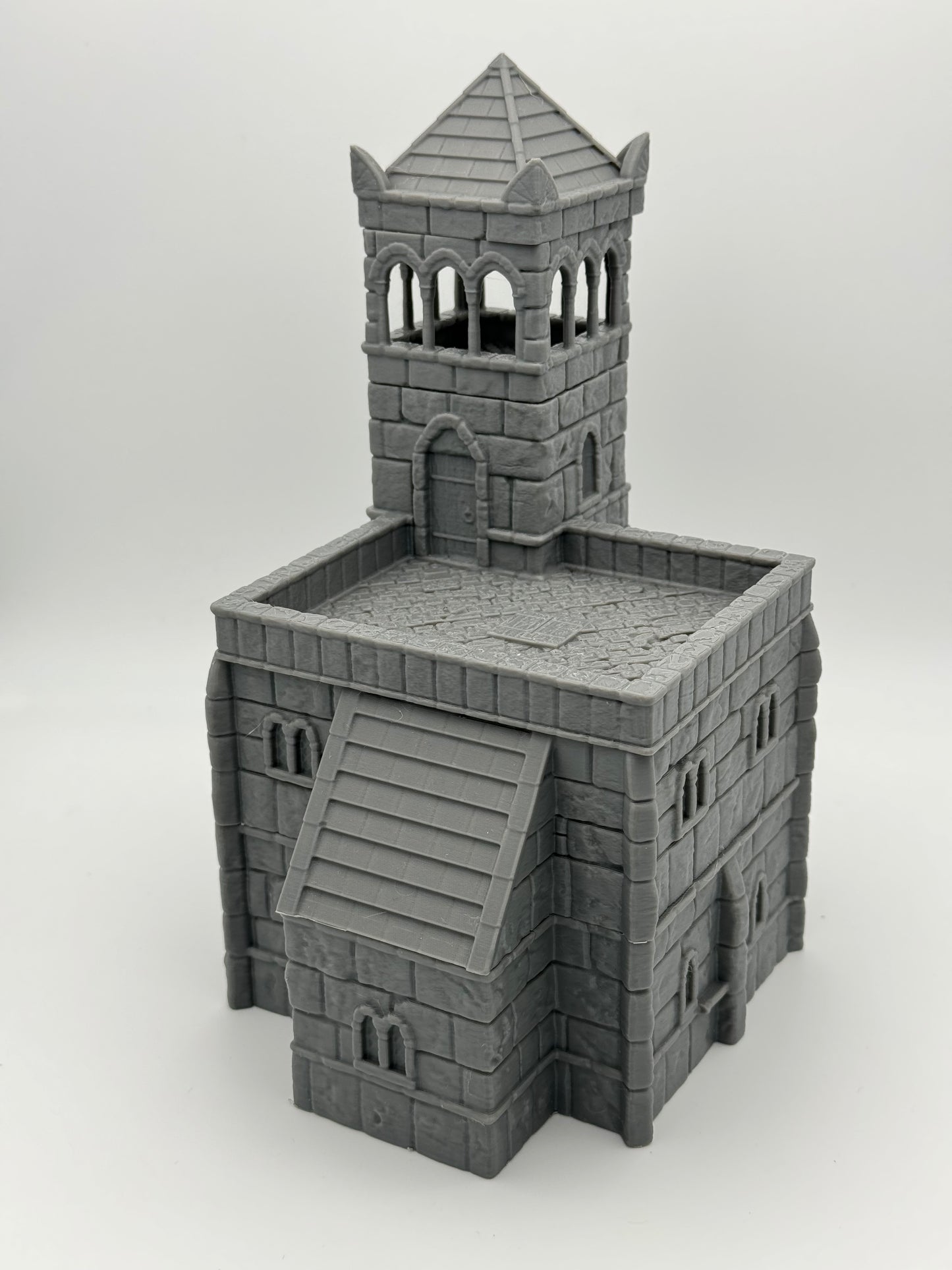 Product photo Tabletop 28mm The Printing Goes Ever On (TPGEO) 0: Ivory City Town Hall - Kingdom of Gonthan - Town Hall Tabletop Terrain