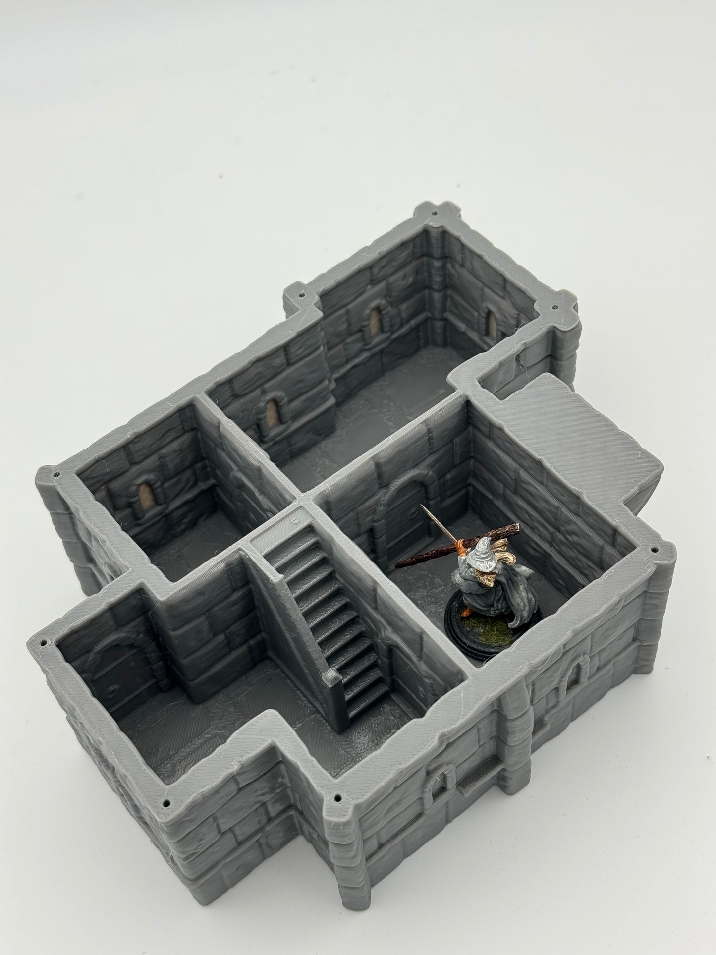 Product photo Tabletop 28mm The Printing Goes Ever On (TPGEO) 0: Ivory City Town Hall - Kingdom of Gonthan - Town Hall Tabletop Terrain