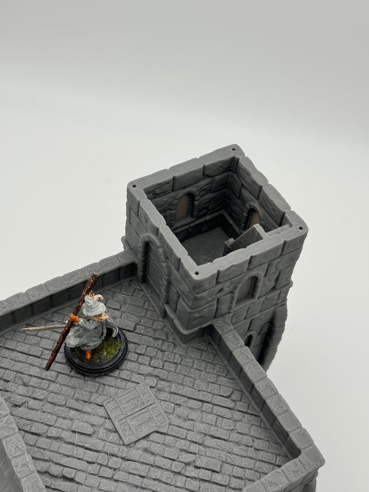 Product photo Tabletop 28mm The Printing Goes Ever On (TPGEO) 0: Ivory City Town Hall - Kingdom of Gonthan - Town Hall Tabletop Terrain