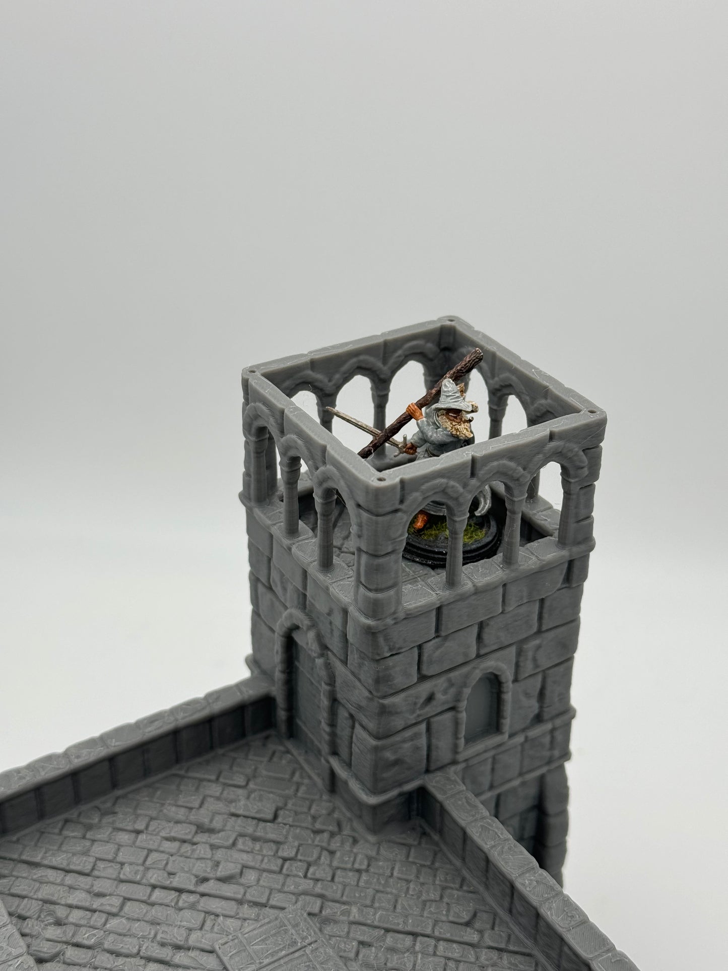 Product photo Tabletop 28mm The Printing Goes Ever On (TPGEO) 0: Ivory City Town Hall - Kingdom of Gonthan - Town Hall Tabletop Terrain