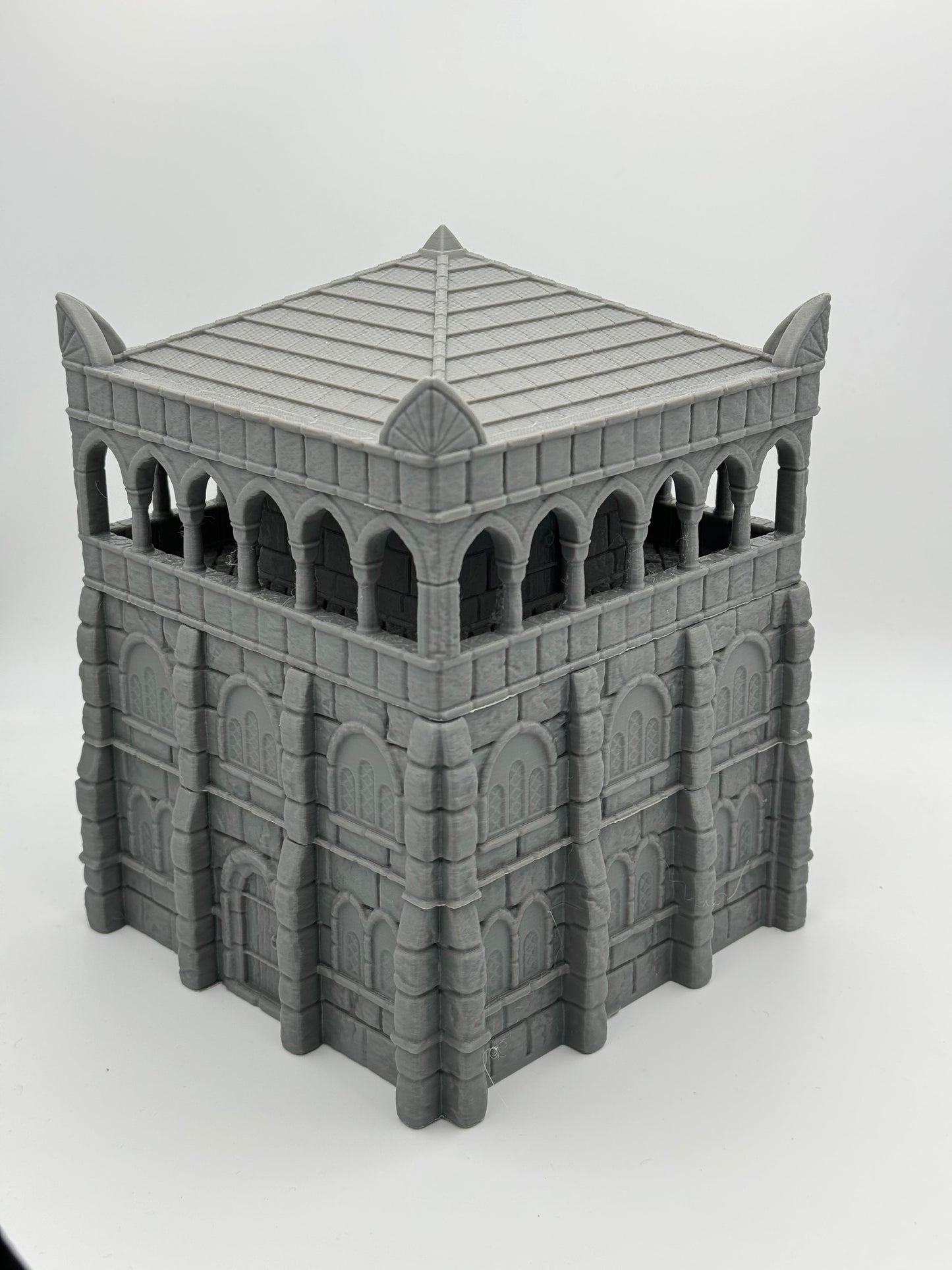 Product photo Tabletop 28mm The Printing Goes Ever On (TPGEO) 0: Warehouse Ivory City - Kingdom of Gonthan - Warehouse Tabletop Terrain
