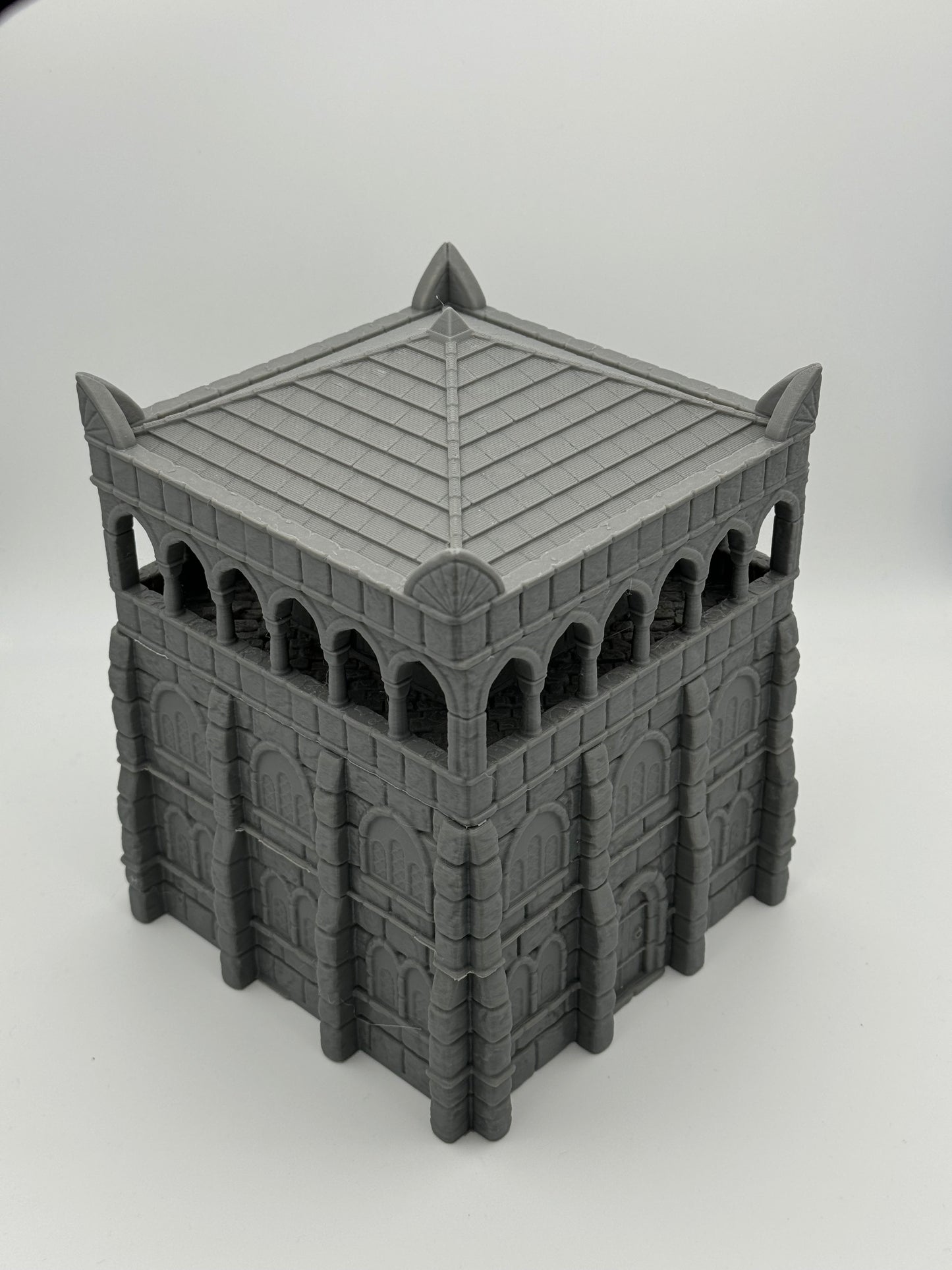 Product photo Tabletop 28mm The Printing Goes Ever On (TPGEO) 0: Warehouse Ivory City - Kingdom of Gonthan - Warehouse Tabletop Terrain