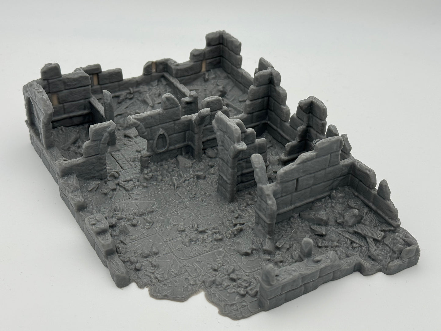 Product photo Tabletop 28mm The Printing Goes Ever On (TPGEO) 0: Stables Ruins Ivory City - Kingdom of Gonthan - Tabletop Terrain