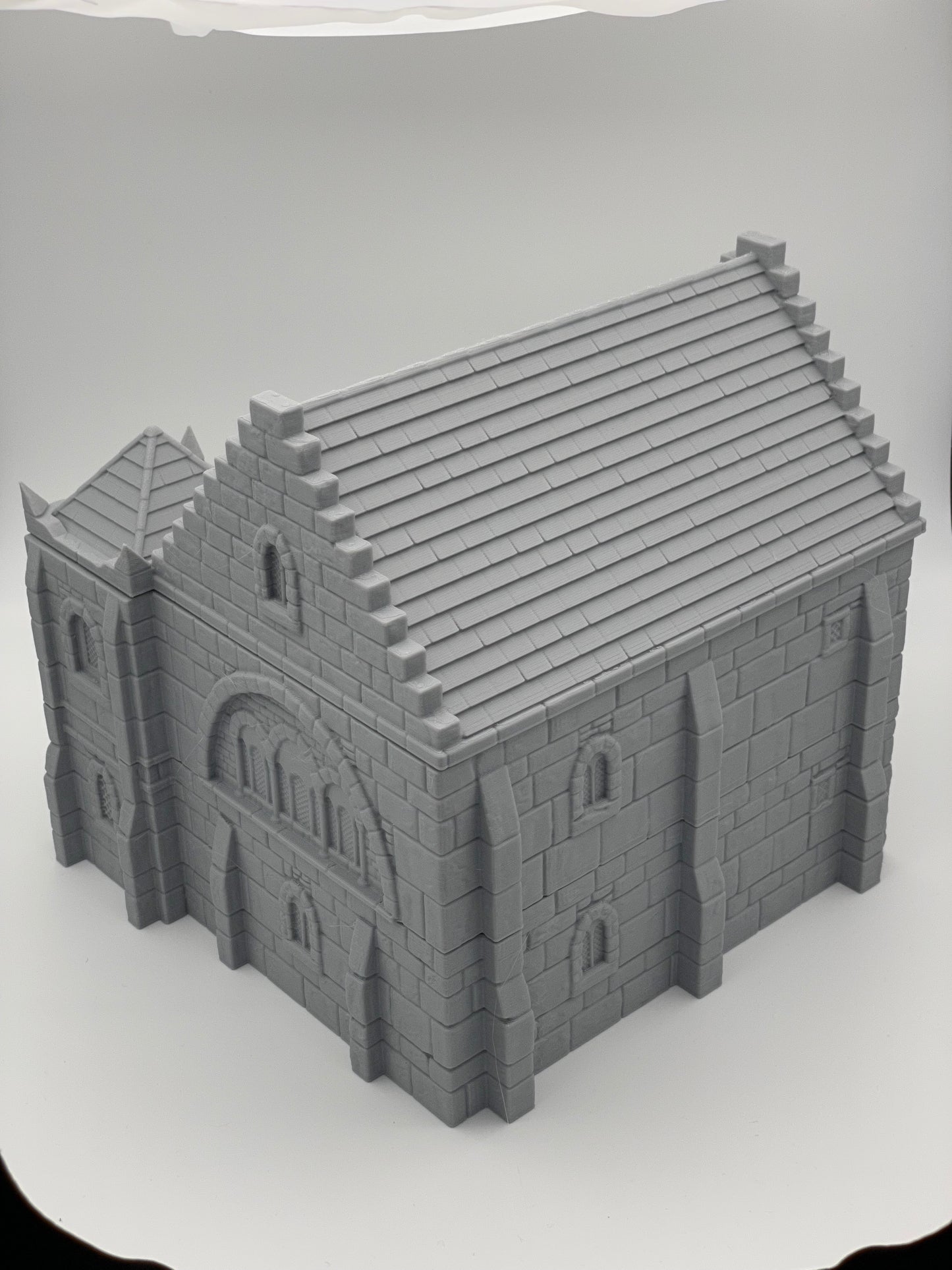 Product photo Tabletop 28mm The Printing Goes Ever On (TPGEO) 0: Medieval Residential House B - Stone Building from the Human Realm Gonthan - Walkable Terrain