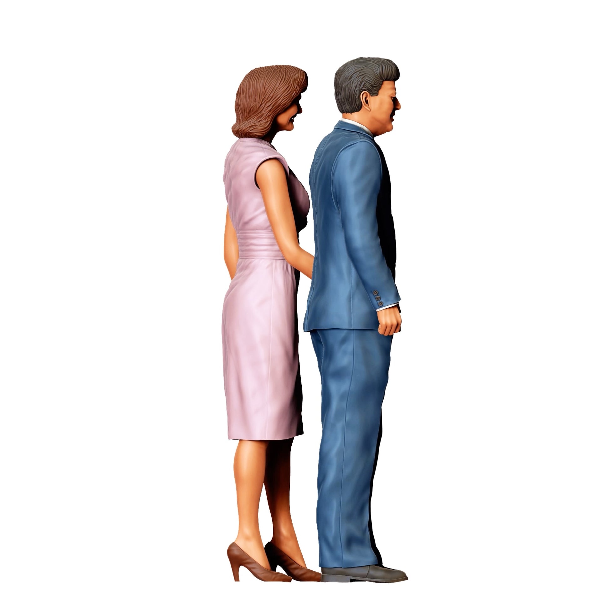 Diorama Model Building Product Photo 0: Mighty Man with His Wife - Head of the Nation (Ref. No. 332)