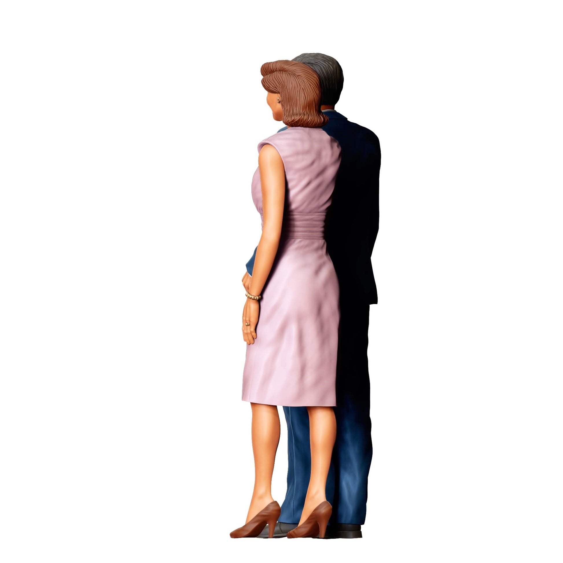 Diorama Model Building Product Photo 0: Mighty Man with His Wife - Head of the Nation (Ref. No. 332)