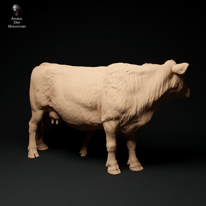Produktfoto Tier Figur Diorama, Modellbau: 0: Farm Tier Figur: Kuh und Kalb - Red Devon Cow