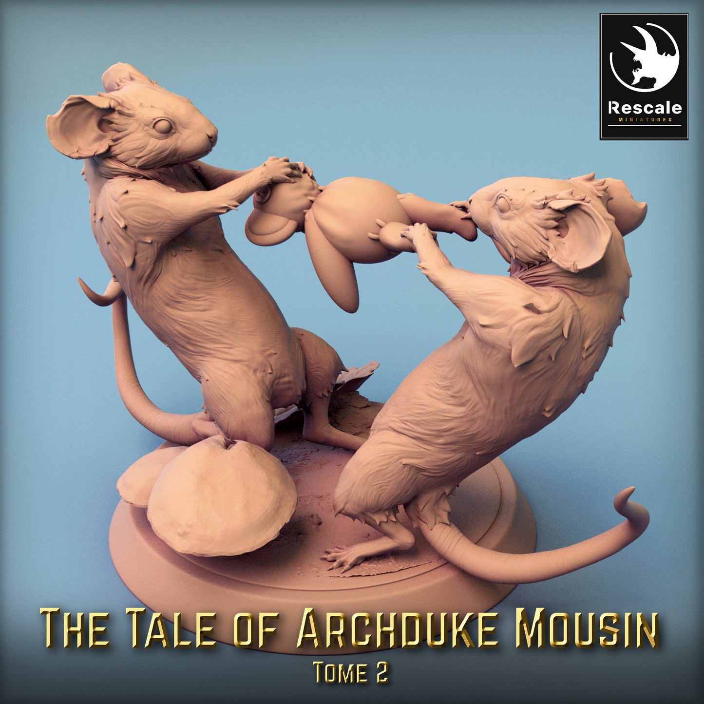 Mice fight over a toy (G3)