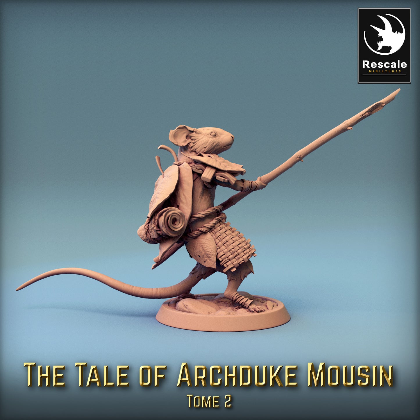 Mouse Warrior with Spear (G5)