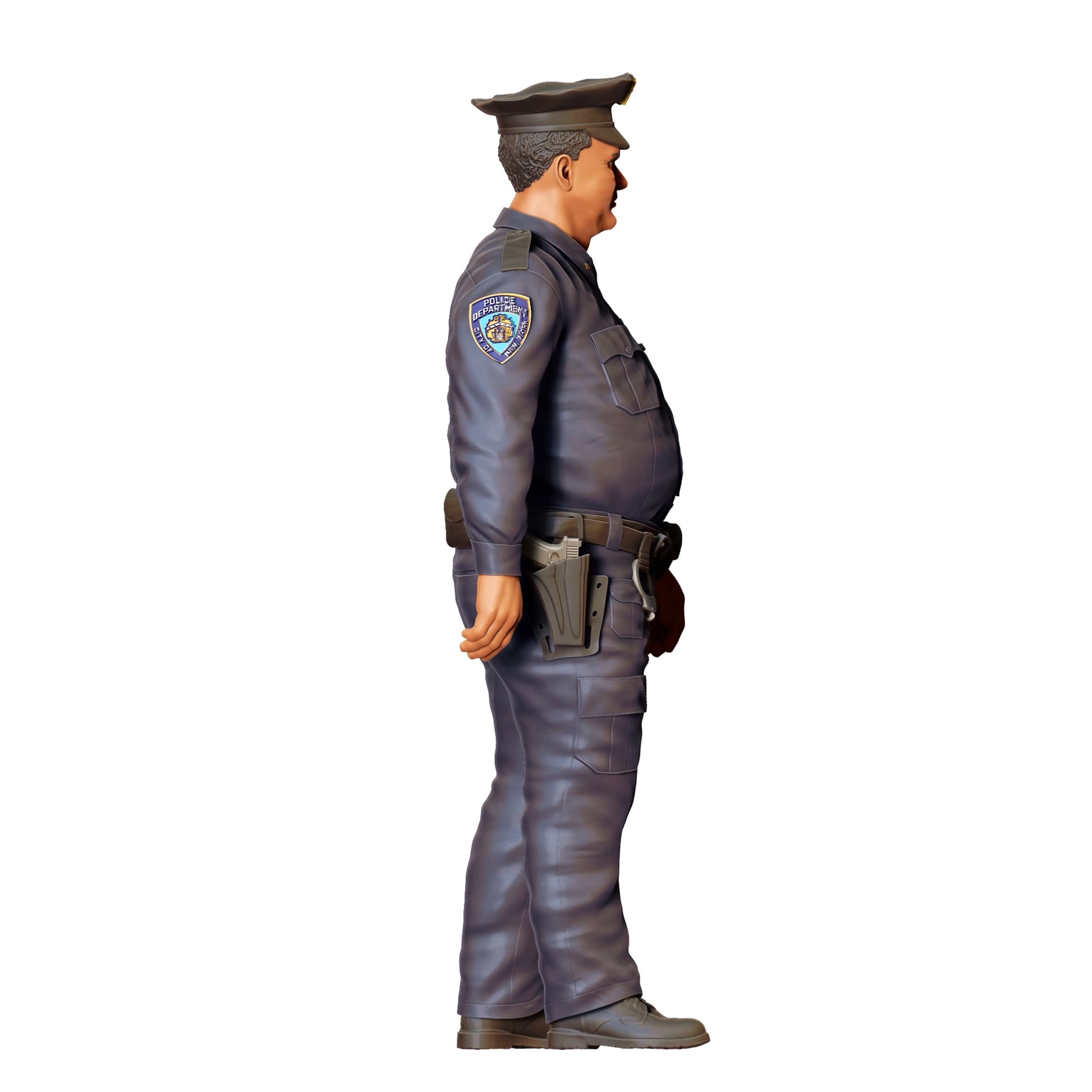 Diorama Model Building Product Photo 0: Fat US Cop A - Police (Ref. No. 355)