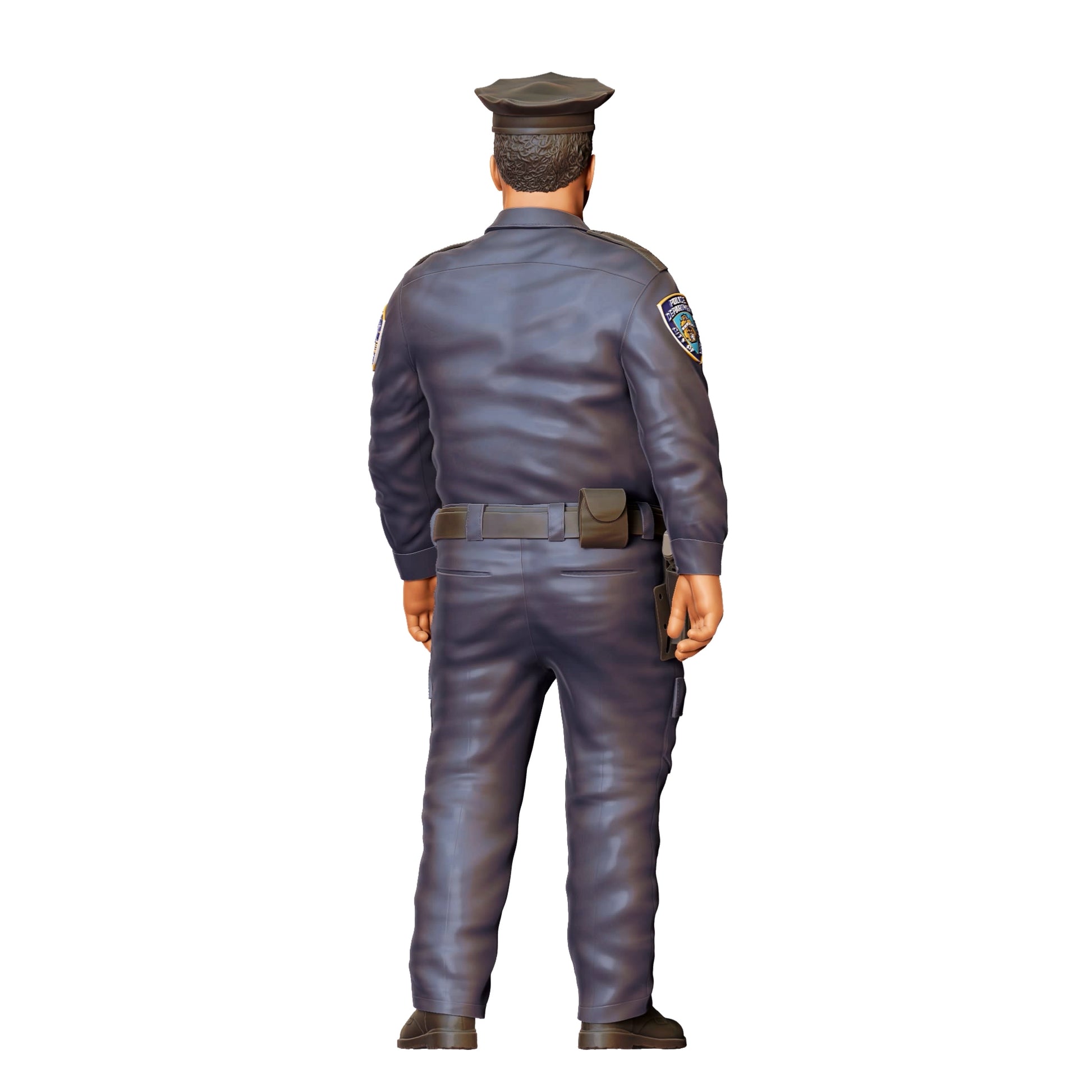 Diorama Model Building Product Photo 0: Fat US Cop A - Police (Ref. No. 355)