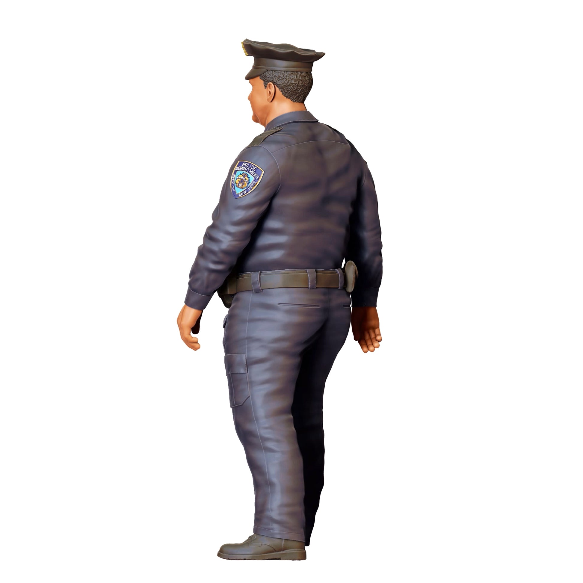 Diorama Model Building Product Photo 0: Fat US Cop A - Police (Ref. No. 355)