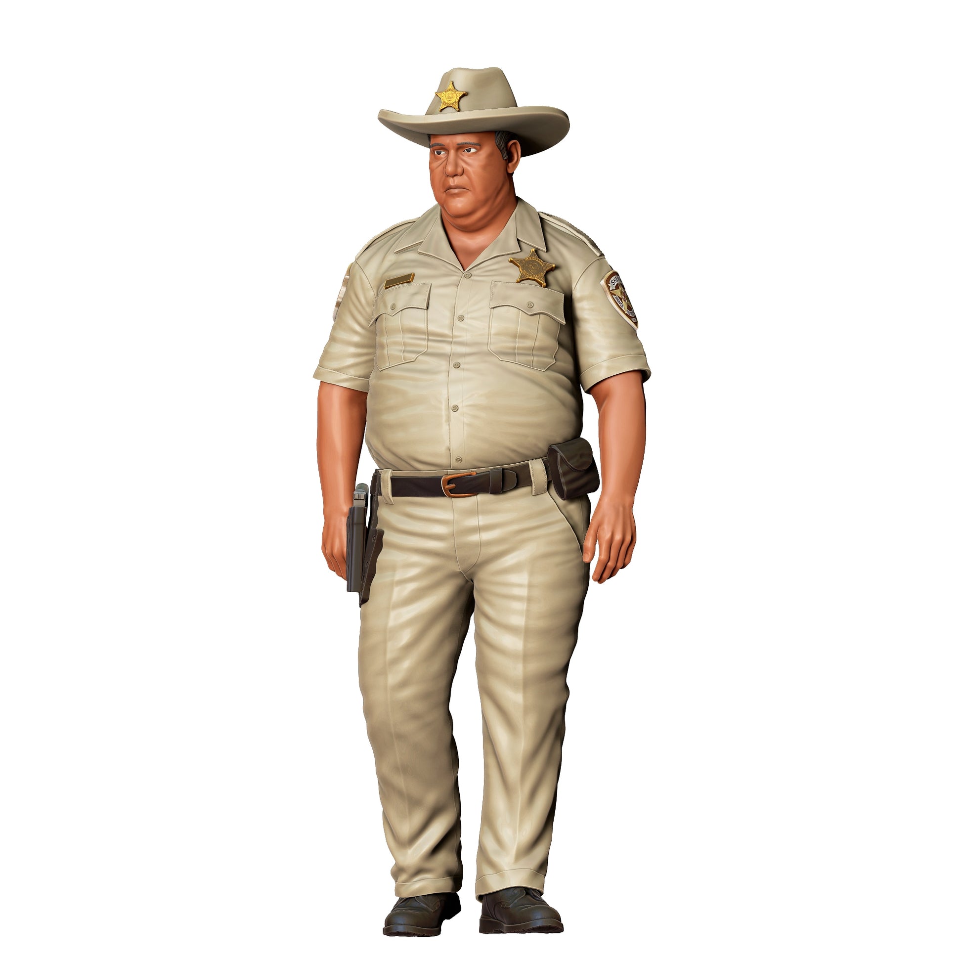 Diorama Model Building Product Photo 0: American Cops and Police Set
