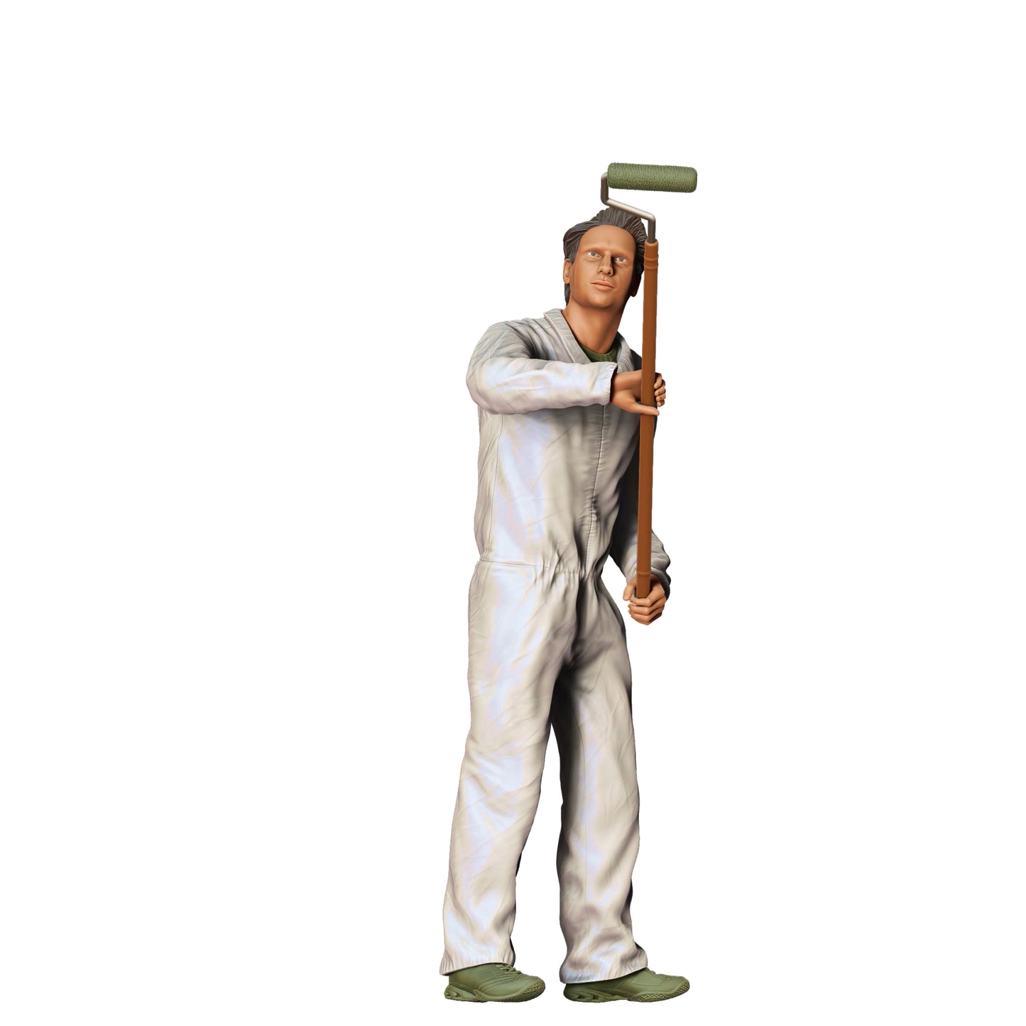 Product photo 0: Painter with telescopic pole - Craftsman with brush