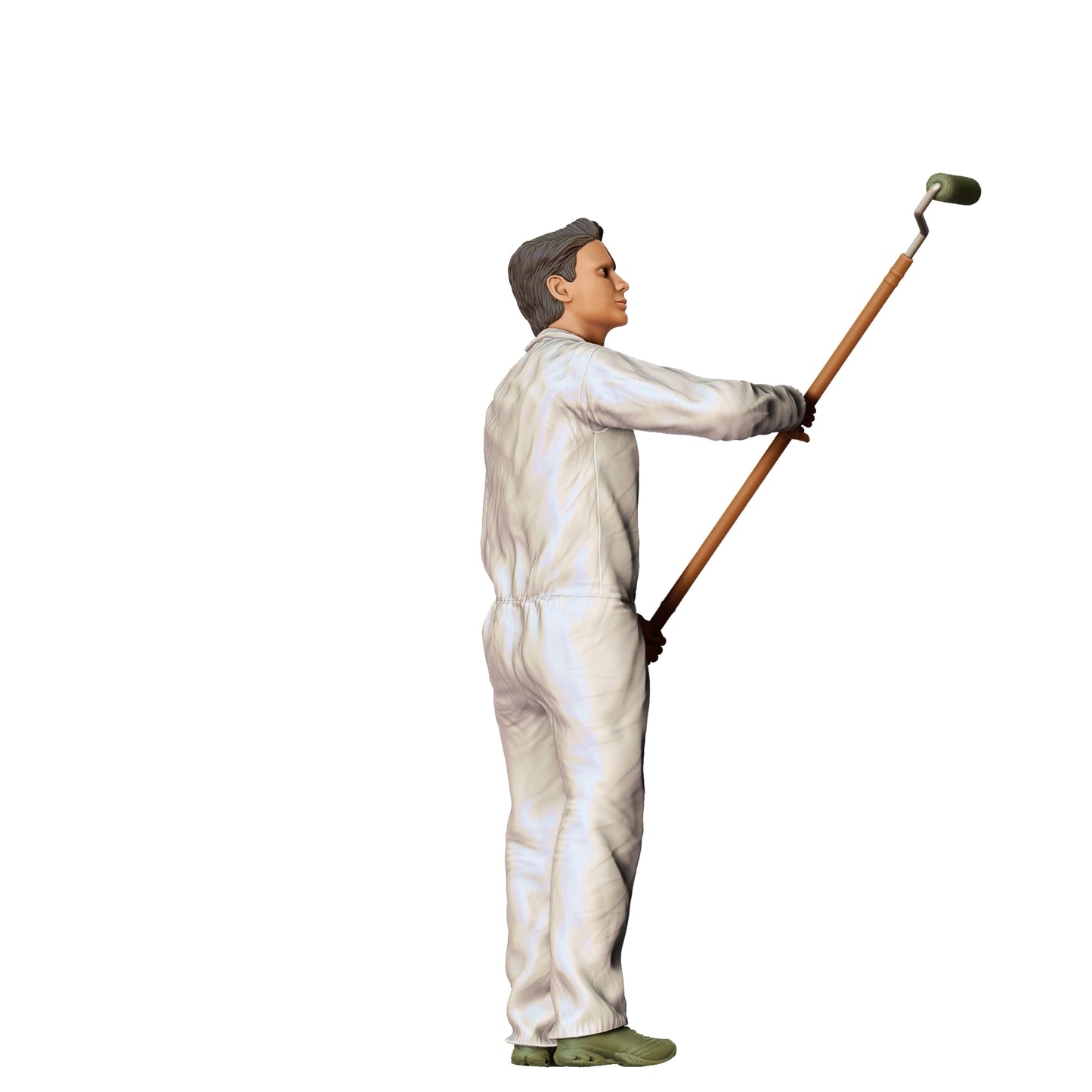 Product photo 0: Painter with telescopic pole - Craftsman with brush