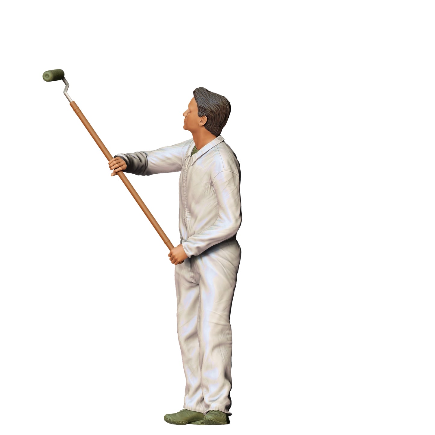 Product photo 0: Painter with telescopic pole - Craftsman with brush
