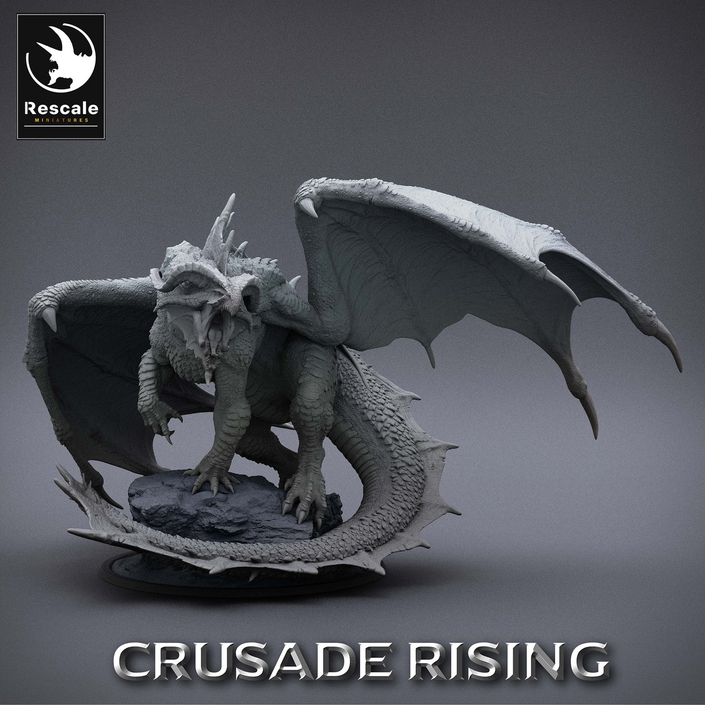 Red Chromatic Dragon - Powerful and Huge Creature (A)