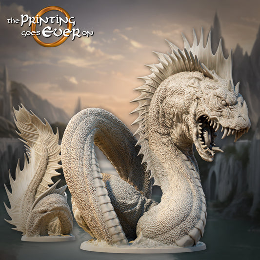 Product photo Tabletop 28mm The Printing Goes Ever On (TPGEO) 0: Gigantic Sea Battles - Creature from the Depths - Monster from the Sea