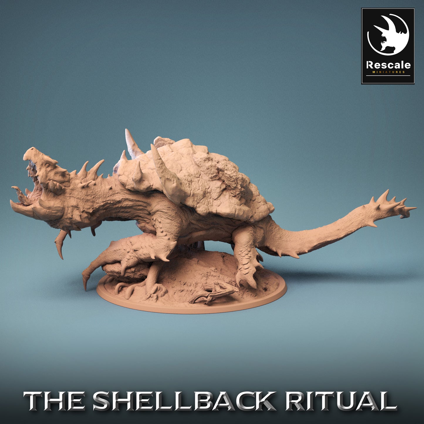 Dragon Turtle - Powerful and Huge Creature (B)