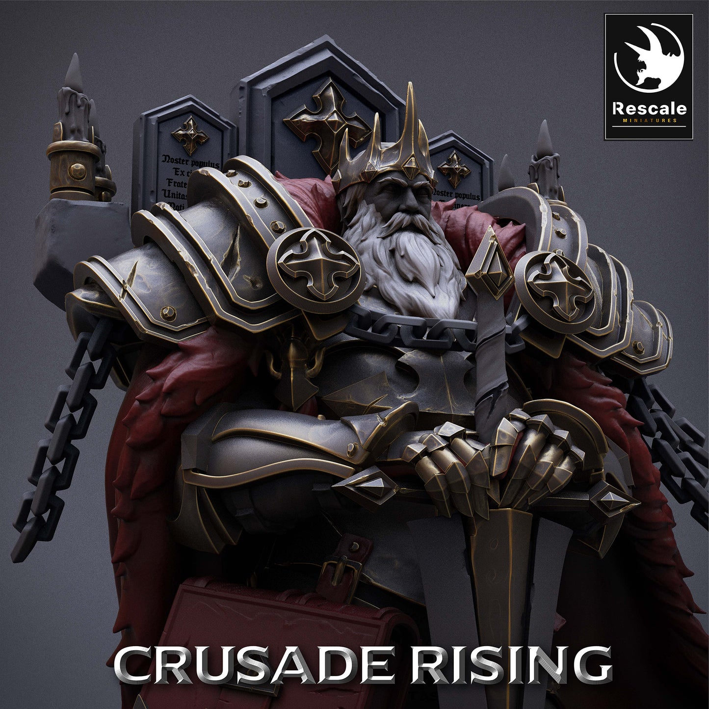 Templar King - Mighty ruler of the Order of the Templars - Knights Templar (B1)