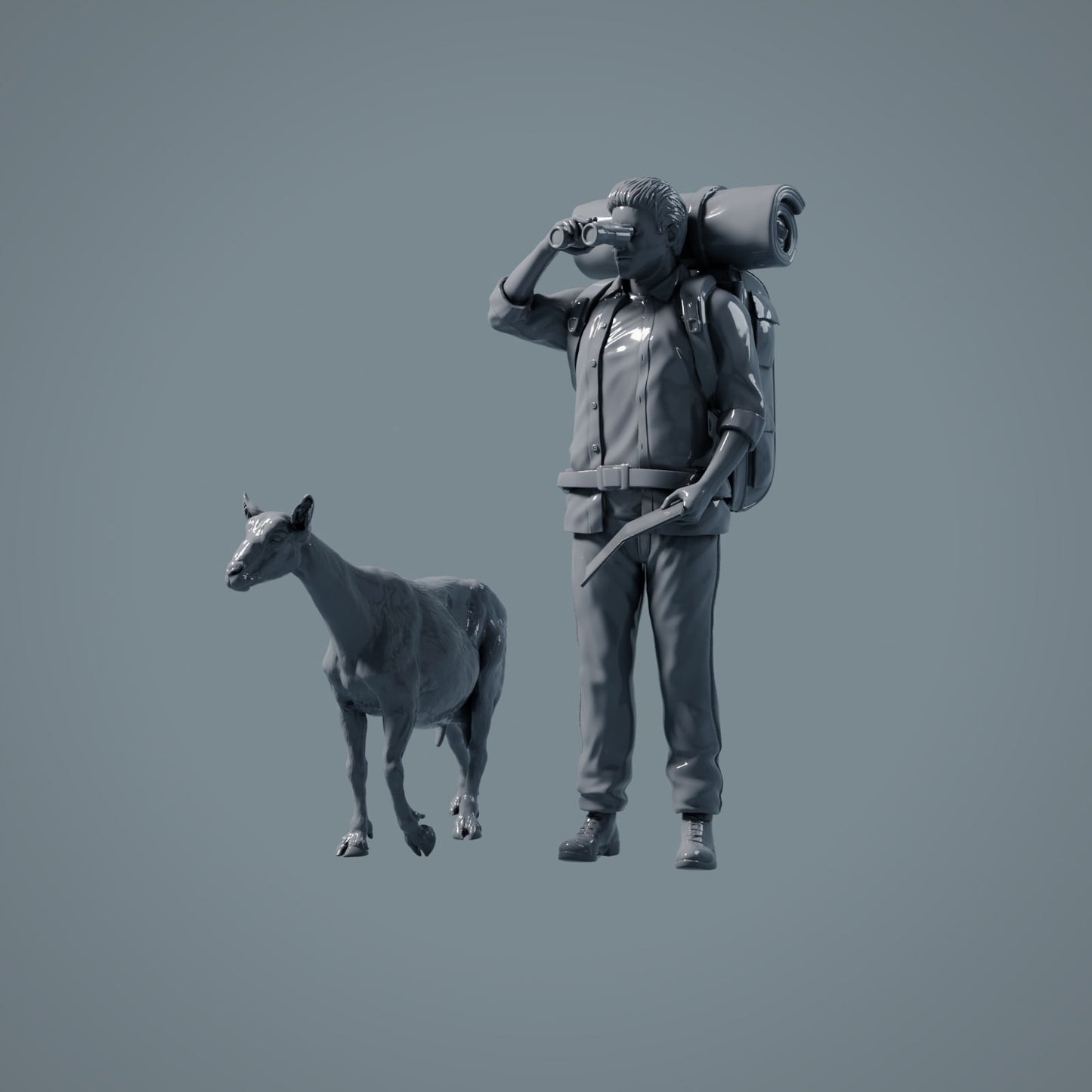 Alpine Goat: Walking (a041)